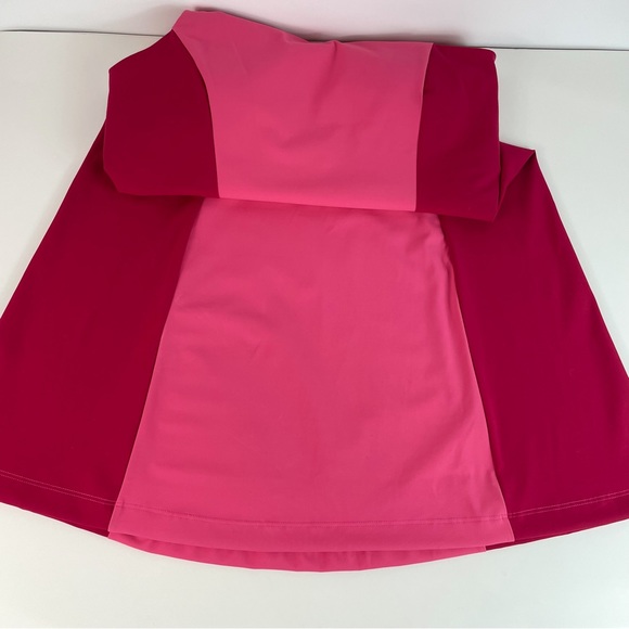 Outdoor Voices One Shoulder Asymmetrical Dress Athletic Mini Pink - Picture 7 of 11